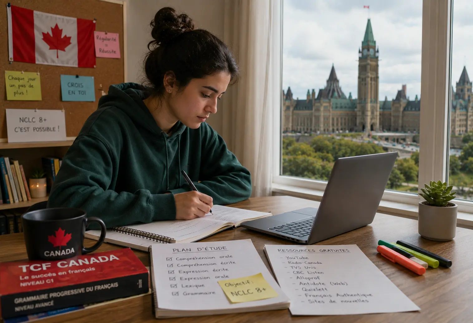 Préparer le TCF Canada avec Zéro Budget en 2026 : Guide Complet des Ressources Gratuites pour Atteindre NCLC 8+